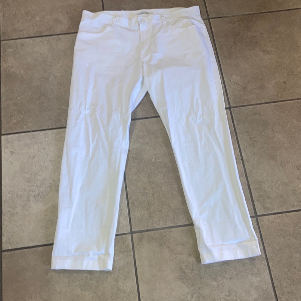 Calvin Klein white dress pants